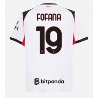 AC Milan Youssouf Fofana #19 Vonkajší futbalový dres 2025-26 Krátky Rukáv